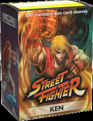 Dragon Shield Sleeves: Art Classic - Street Fighter: Ken (Box of 100)