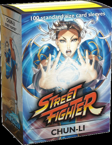 Dragon Shield Sleeves: Art Classic - Street Fighter: Chun Li (Box of 100)