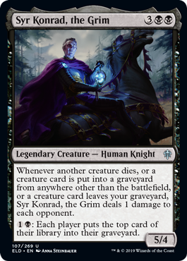 Syr Konrad, the Grim - Foil