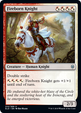 Fireborn Knight - Foil