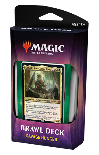 Throne of Eldraine Brawl Deck - Savage Hunger Throne of Eldraine Brawl Deck - Savage Hunger