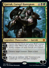 Garruk, Cursed Huntsman - Foil