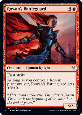 Rowans Battleguard - Planeswalker Deck Exclusive