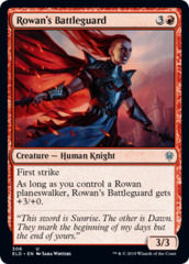 Rowan's Battleguard - Planeswalker Deck Exclusive