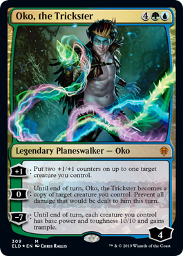 Oko, the Trickster - Foil Planeswalker Deck Exclusive