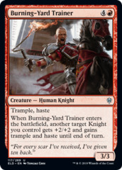 Burning-Yard Trainer - Foil