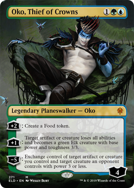 Oko, Thief of Crowns - Borderless