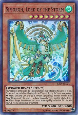 Simorgh, Lord of the Storm - RIRA-EN021 - Super Rare