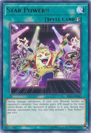 Star Power!! - RIRA-EN083 - Rare - Unlimited Edition