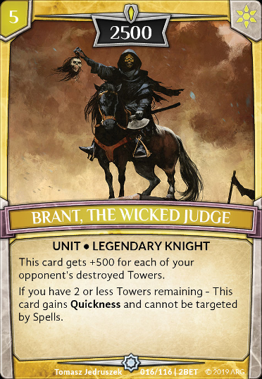 Brant, the Wicked Judge (2nd Wave)
