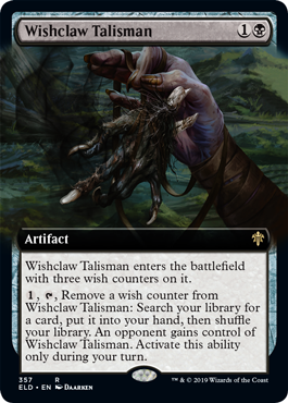 Wishclaw Talisman - Extended Art