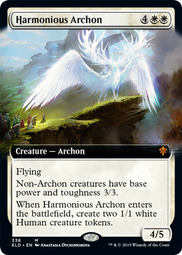 Harmonious Archon - Foil - Extended Art