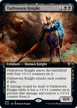 Oathsworn Knight - Extended Art