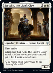 Syr Alin, the Lion's Claw - Foil