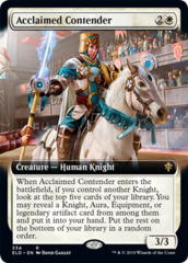 Acclaimed Contender (334) (Extended Art)