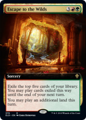 Escape to the Wilds - Foil - Extended Art