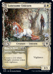 Lonesome Unicorn (Showcase) - Foil