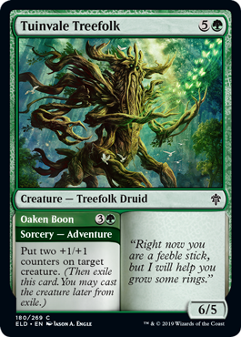 Tuinvale Treefolk // Oaken Boon