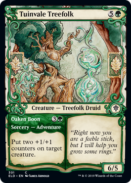 Tuinvale Treefolk - Foil (Showcase)