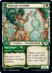 Tuinvale Treefolk // Oaken Boon (301) (Showcase) - Foil