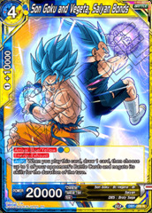 Son Goku and Vegeta, Saiyan Bonds - DB1-089 - R