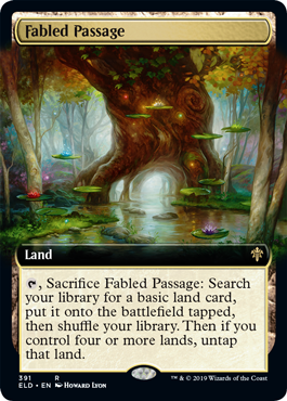 Fabled Passage - Foil - Extended Art