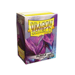 Dragon Shield Matte Non-Glare Sleeves - Purple