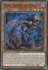 Dark Spirit of Malice - LED5-EN003 - Super Rare - 1st Edition