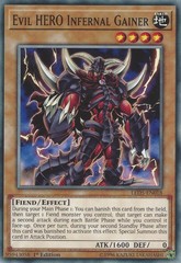 Evil HERO Infernal Gainer - LED5-EN018 - Common - 1st Edition