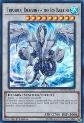 Trishula, Dragon of the Ice Barrier - DUDE-EN014 - Ultra Rare - 1st Edition