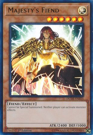 Majestys Fiend - DUDE-EN035 - Ultra Rare - 1st Edition
