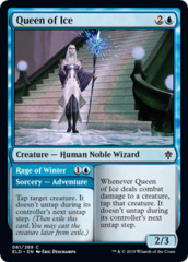 Queen of Ice // Rage of Winter - Foil