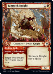 Rimrock Knight // Boulder Rush - Foil - Showcase