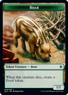 Boar Token - Foil