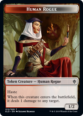 Human Rogue Token - Foil