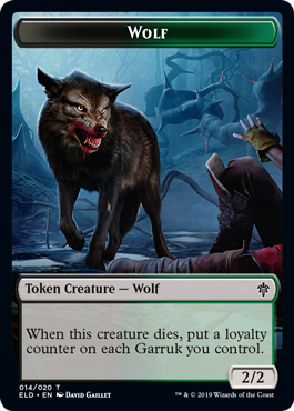 Wolf Token - Foil