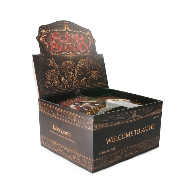 Flesh and Blood TCG: Welcome To Rathe online Booster Box Sealed (Unlimited)