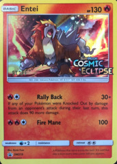 Entei - SM219 - Staff Prerelease Promo - SM Black Star Promo