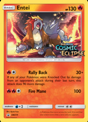 Entei - SM219 - Prerelease Promo - SM Black Star Promo