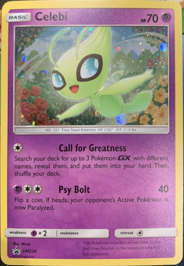 Celebi - SM224 - SM Black Star Promo