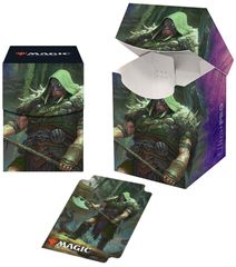 Ultra Pro - Throne of Eldraine - PRO 100+ Deck Box - Garruk, Cursed Huntsman