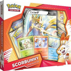 Galar Collection - Scorbunny with Zacian V