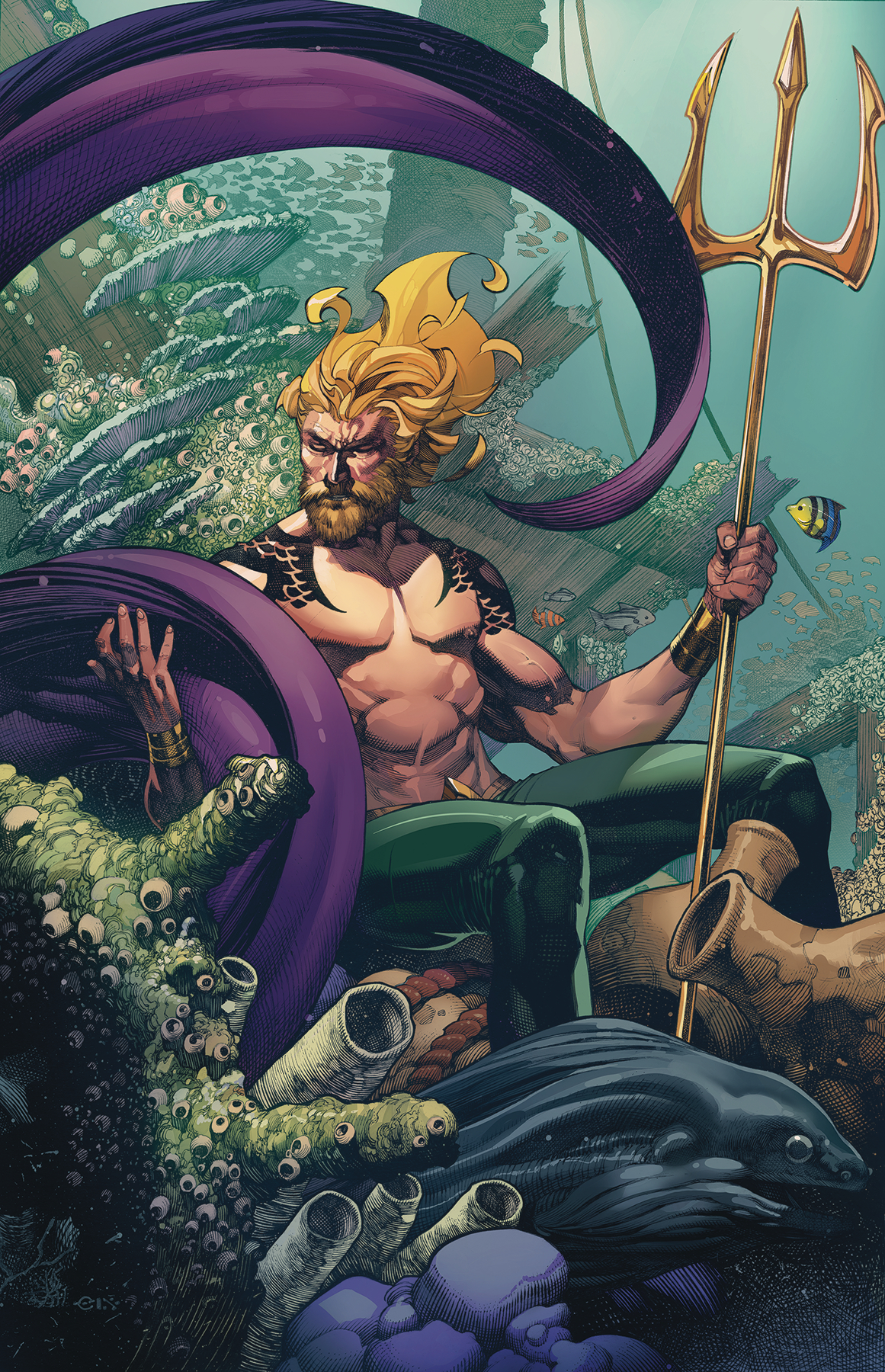 Aquaman #55 Var Ed (STL139796)