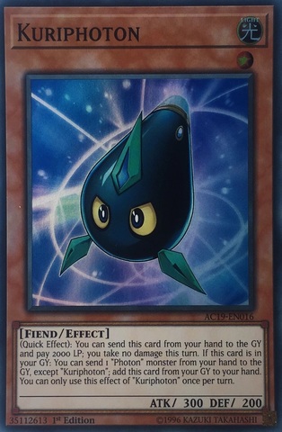 Kuriphoton - AC19-EN016 - Super Rare - 1st Edition