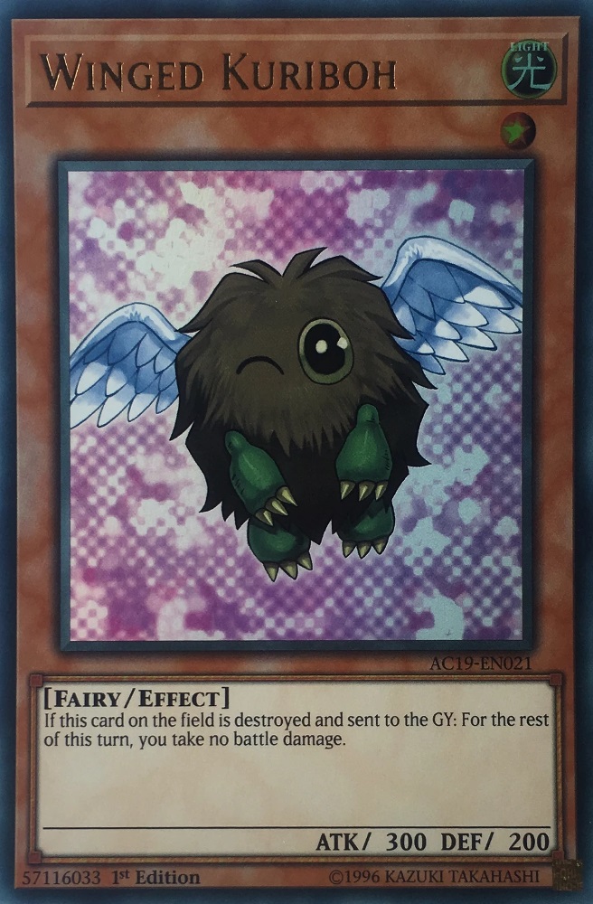 Winged Kuriboh - AC19-EN021 - Ultra Rare - 1st Edition