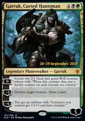 Garruk, Cursed Huntsman - Foil Prerelease Promo