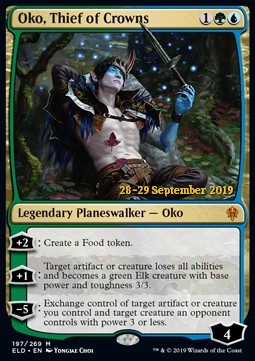 Oko, Thief of Crowns - Foil Prerelease Promo