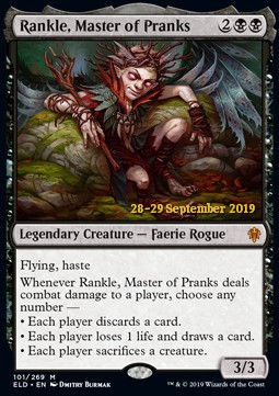 Rankle, Master of Pranks - Foil Prerelease Promo