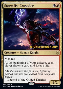 Stormfist Crusader - Foil Prerelease Promo