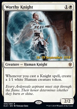 Worthy Knight - Foil Prerelease Promo